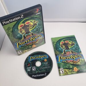 Psychonauts PS2 Game Vintage/Retro Playstation 2 CIB FREE SHIPPING!